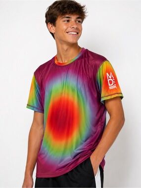 Tie-Dye Short Sleeve Tee - Multicolor